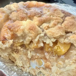 Homemade Peach Cobbler