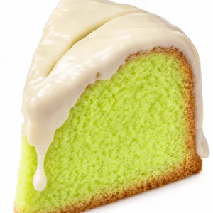 Key Lime Pound Cake Slice