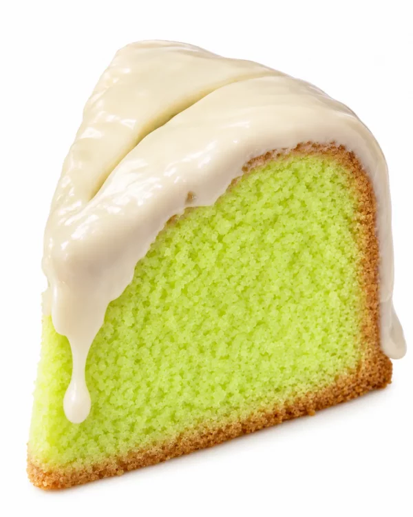 Key Lime Pound Cake Slice