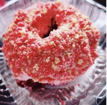 Strawberry Crunch Mini Bundt